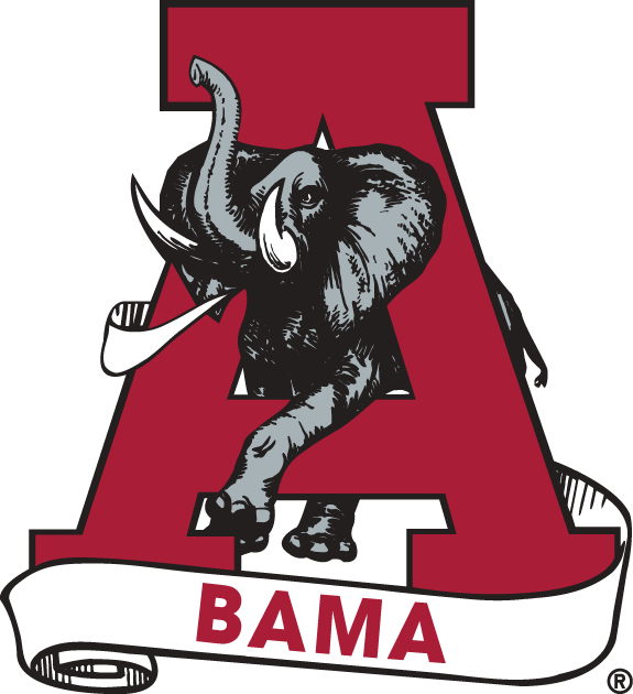 Alabama Crimson Tide 1974-2000 Secondary Logo iron on transfers for clothing